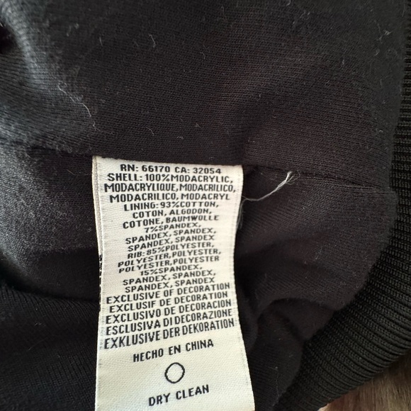 Anthropologie Marrakech Alyssa Green Camo Faux Fur Bomber Jacket - Picture 9 of 12